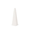 Mercana Pyramis 4" x 4" x 13" Marble Decorative Object