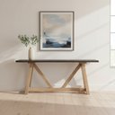 Mercana Rialto 70" x 18" x 30" Solid Wood Console Table