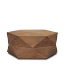 Mercana Arreto 36" x 36" x 15" Solid Wood Coffee Table