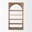 Mercana Bela 47" x 16" x 85" Wood Wall Shelf