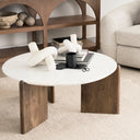 Mercana Rumer 36" x 36" x 16" Stone Coffee Table