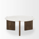 Mercana Rumer 36" x 36" x 16" Stone Coffee Table