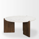 Mercana Rumer 36" x 36" x 16" Stone Coffee Table