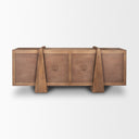 Mercana Eula 78" x 18.5" x 30" Solid Wood Sideboard