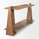 Mercana Eula 67" x 15.5" x 30" Solid Wood Console Table