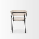 Mercana Carolyn 20.5" x 23.8" x 31" Metal Dining Chair