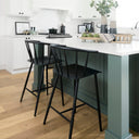Mercana Colin 21.3" x 21.3" x 38.2" Metal Stool