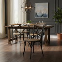 Mercana Etienne 20.5" x 19.5" x 35.5" Metal Dining Chair