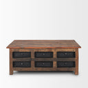 Mercana Wilton 48" x 28" x 18" Solid Wood Coffee Table