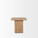 Mercana June 24" x 24" x 22" Solid Wood Side Table