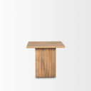 Mercana June 24" x 24" x 22" Solid Wood Side Table