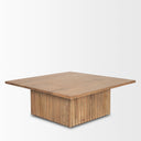 Mercana June 42" x 42" x 16" Solid Wood Coffee Table