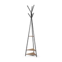 Mercana Everett 16.8" x 16.8" x 71" Iron Coat Rack