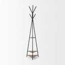 Mercana Everett 16.8" x 16.8" x 71" Iron Coat Rack