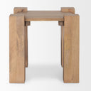 Mercana Beth 23" x 23" x 21.8" Solid Wood Side Table