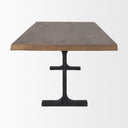 Mercana Araxi 95" x 41" x 30" Solid Wood Dining Table