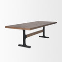 Mercana Araxi 95" x 41" x 30" Solid Wood Dining Table