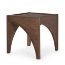 Mercana Laraya 24" x 24" x 24" Solid Wood Side Table