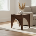 Mercana Laraya 24" x 24" x 24" Solid Wood Side Table