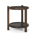 Mercana Romi 23.5" x 23.5" x 26" Solid Wood Side Table