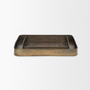 Mercana Varun 15.4" x 15.4" x 1.8" Metal Tray