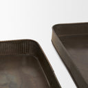 Mercana Varun 15.4" x 15.4" x 1.8" Metal Tray