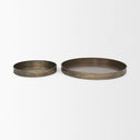 Mercana Varun 18.5" x 18.5" x 1.8" Metal Tray