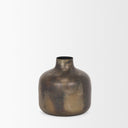 Mercana Daya 6.3" x 6.3" x 6.5" Metal Vase