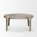 Mercana Randy 38.5" x 38.5" x 16.3" Metal Coffee Table