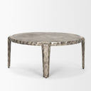 Mercana Randy 38.5" x 38.5" x 16.3" Metal Coffee Table