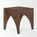 Mercana Laraya 24" x 24" x 24" Solid Wood Side Table