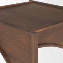 Mercana Laraya 24" x 24" x 24" Solid Wood Side Table