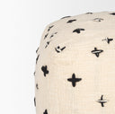 Mercana Saanvi 16" x 16" x 16" Pouf