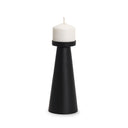 Mercana Quadir 4" x 4" x 9.8" Metal Candle Holder