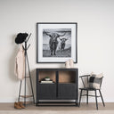 Mercana Everett 16.8" x 16.8" x 71" Iron Coat Rack