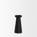 Mercana Quadir 3.5" x 3.5" x 8" Solid Wood Candle Holder