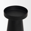 Mercana Quadir 3.5" x 3.5" x 8" Solid Wood Candle Holder