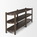 Mercana Romi 80" x 19" x 30" Solid Wood Console Table