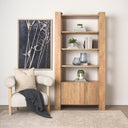 Mercana Beth 42" x 20" x 82" Solid Wood Wall Shelf