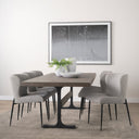 Mercana Araxi 95" x 41" x 30" Solid Wood Dining Table