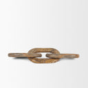 Mercana Reinir 14" x 4" x 0.9" Solid Wood Decorative Object