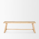 Mercana Sekou 56" x 16" x 19" Solid Wood Bench