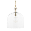 Mercana Sadah 15.3" x 15.3" x 20.3" Glass Pendant Lighting