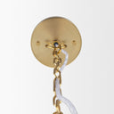 Mercana Sadah 15.3" x 15.3" x 20.3" Glass Pendant Lighting