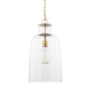 Mercana Sadah 11.3" x 11.3" x 21" Glass Pendant Lighting