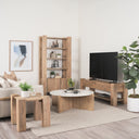 Mercana Beth 42" x 20" x 82" Solid Wood Wall Shelf