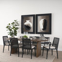 Mercana Trey 72" x 16.3" x 30" Iron Console Table