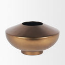 Mercana Quiana 10.5" x 10.5" x 6" Metal Vase