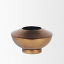 Mercana Quiana 8.3" x 8.3" x 4.8" Metal Vase