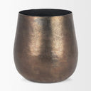 Mercana Quade 9" x 9" x 9" Metal Vase